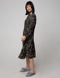 St. Yves Long Sleeve Maxi Dress Baby Breath