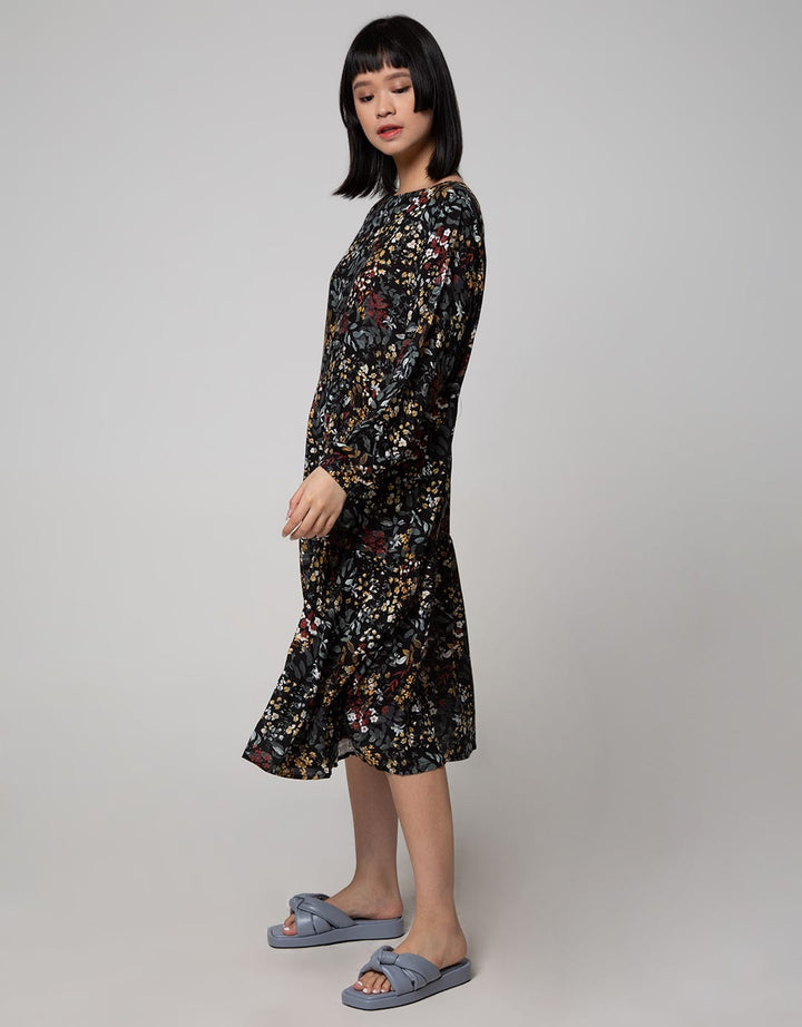 St. Yves Long Sleeve Maxi Dress Baby Breath