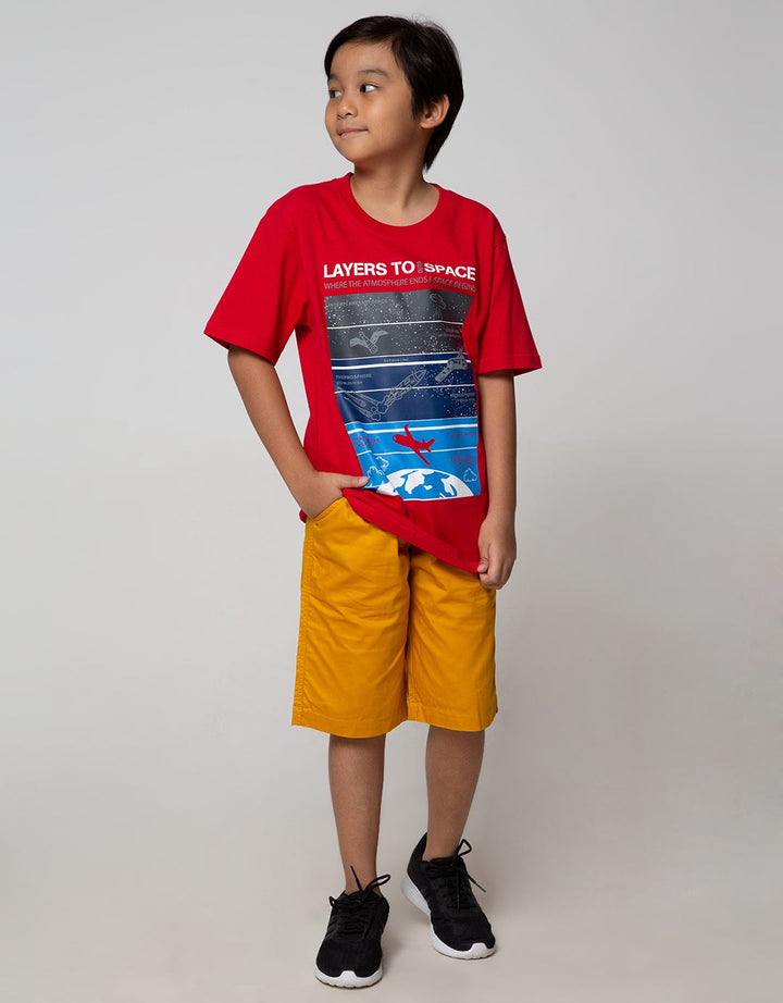 Aero Short Sleeve T-Shirt Print Regu Best Atmostphere