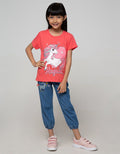 Little M Jogger Unicorn Embro