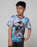 Aero Short Sleeve T-Shirt Fullprint Tiedye Dino