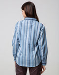 Connexion Long Sleeve Shirt 78 Skoder Print Stripes