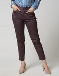 Connexion Ankle Pants With Elastic Waist Half