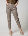 Connexion Ankle Pants With Elastic Waist Half