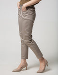 Connexion Ankle Pants With Elastic Waist Half