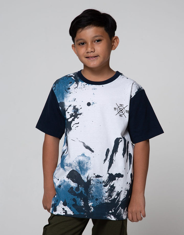 Nevada Short Sleeve T-Shirt Short Sleeve Print Splash