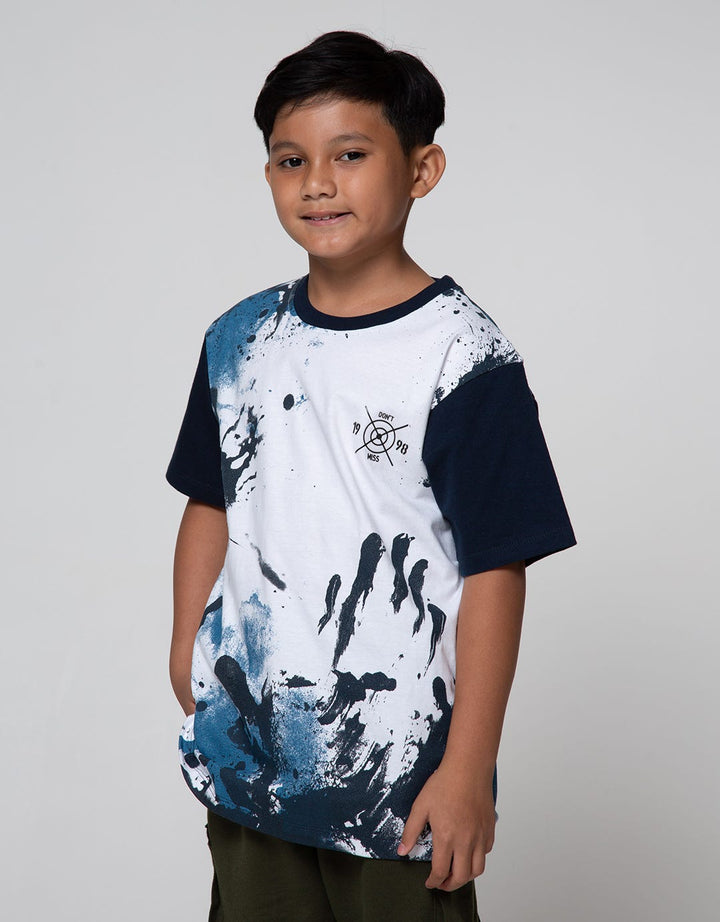 Nevada Short Sleeve T-Shirt Short Sleeve Print Splash