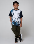 Nevada Short Sleeve T-Shirt Short Sleeve Print Splash