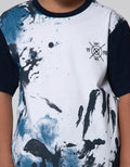 Nevada Short Sleeve T-Shirt Short Sleeve Print Splash