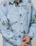 Nevada Long Sleeve Shirt  Map