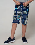 Nevada Short Woven Crop Collage Street Style