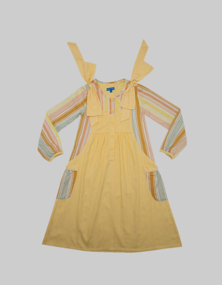 Kidz Too Long Sleeve Maxi Dress Modest Hoody Fake