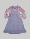 Kidz Too Long Sleeve Maxi Dress Modest Doby Kombinasi