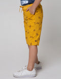 Nevada Short Woven Basic Crop Leopard
