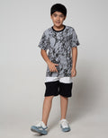 Nevada Short Knit Crop Knit 3 Blocks