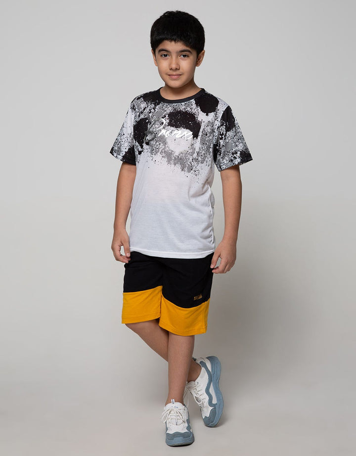 Nevada Short Knit Crop Knit 2 Blocks