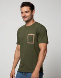Details Short Sleeve T-Shirt Round Neck Pocket