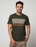 SS T-SHIRT STRIPE BL
