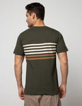 SS T-SHIRT STRIPE BL