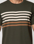 SS T-SHIRT STRIPE BL