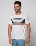 SS T-SHIRT STRIPE BL