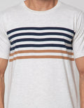 SS T-SHIRT STRIPE BL
