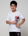 Marvel Spiderman Print Net Pocket Pull T-Shirt