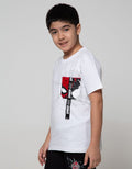 Marvel Spiderman Print Net Pocket Pull T-Shirt
