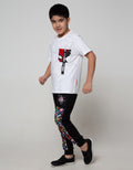 Marvel Spiderman Print Net Pocket Pull T-Shirt