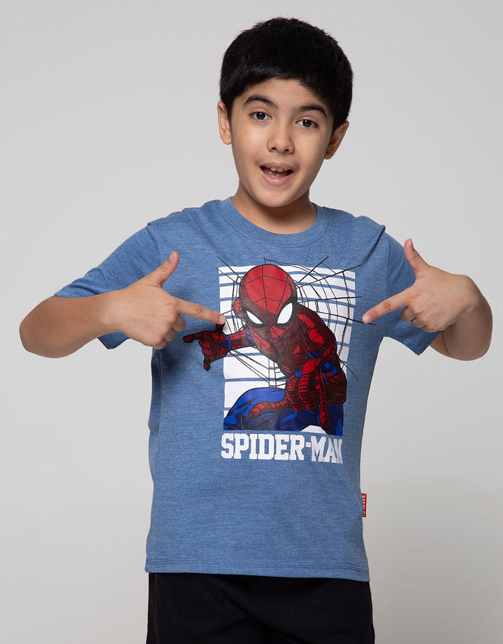 Marvel Spiderman Amazing Wording T-Shirt