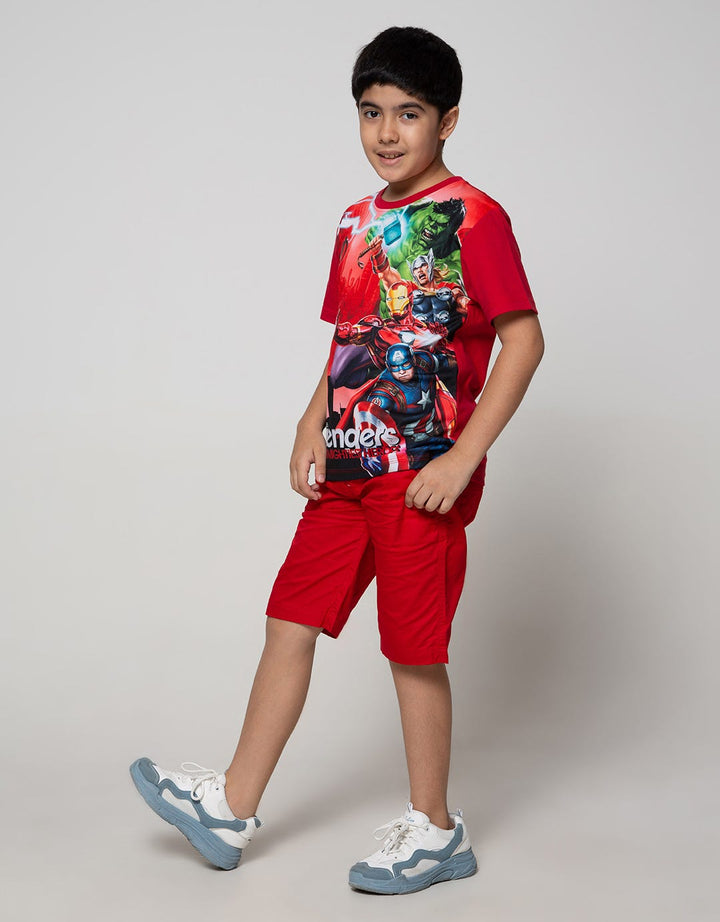 Marvel Avengers Main Team Sublime T-Shirt