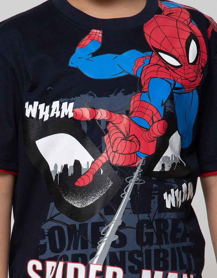 Marvel Spiderman Fly Eyes Wham T-Shirt