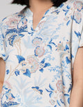 St. Yves Short Sleeve Pyjama Pants Agapanthus