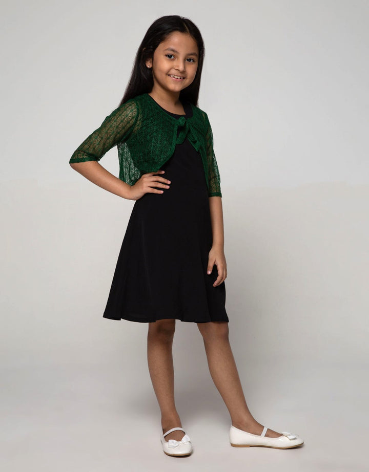 Exit Girls Dapi 2In1 Brocade Dress