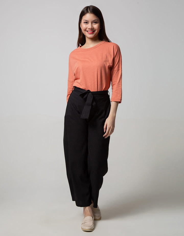 Sophistix Aria Pants In Black W Belt