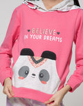 Aero Sweatshirt Hoodie Panda Face Pocket