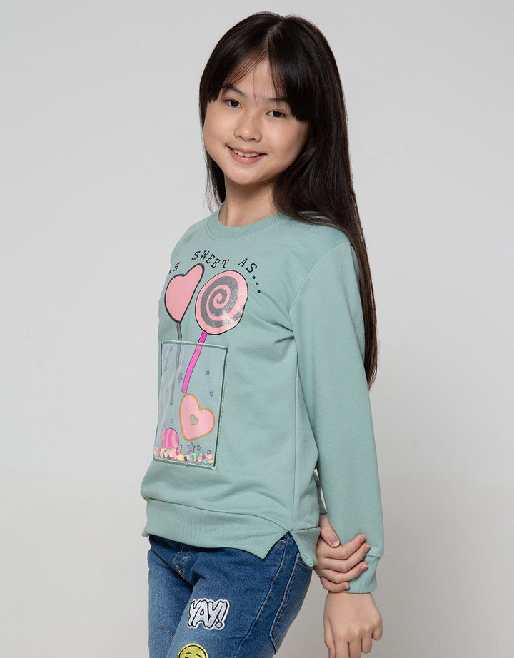 Aero Sweatshirt Sweet With Candy