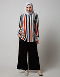Annisa Long Pants Loose With Elastic Waist And Drawcord
