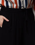Annisa Long Pants Loose With Elastic Waist And Drawcord