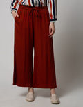 Annisa Long Pants Loose With Elastic Waist And Drawcord