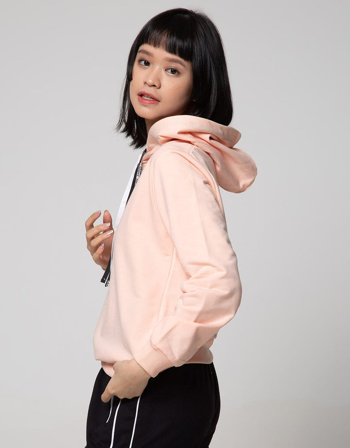 American Jeans Hoodie Ribbon Sweater Wanita