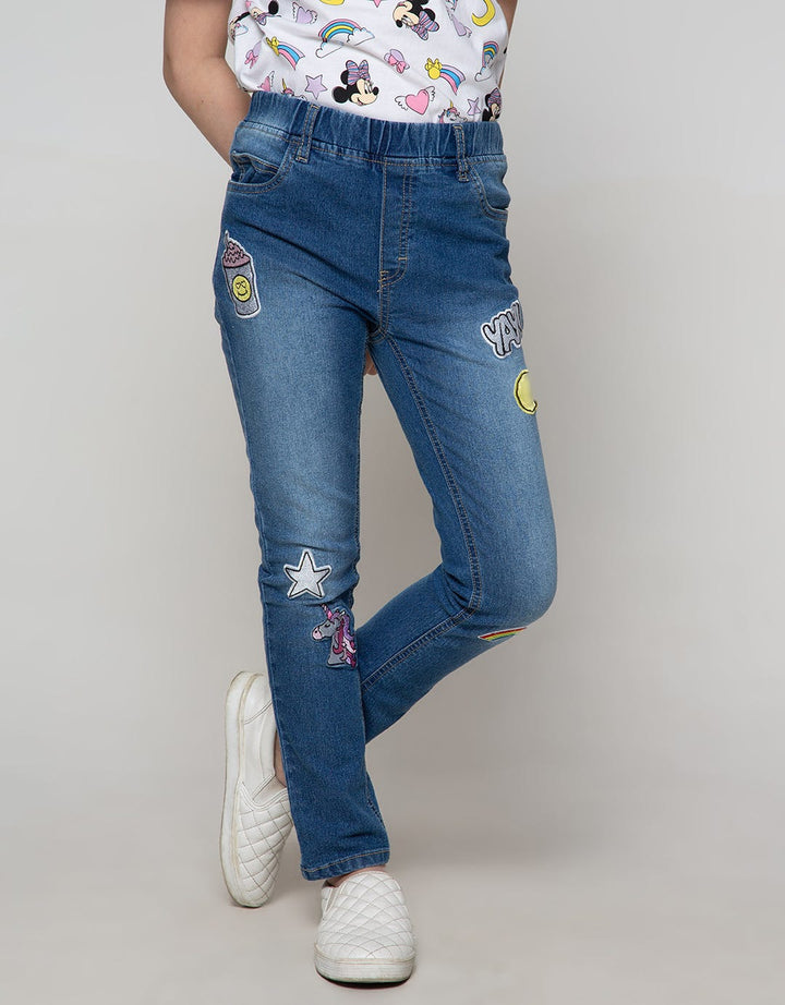 Aero Denim Long Pants Unicorn