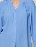St. Yves Blouse Rayon Krinkle