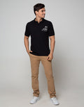 Nevada Short Sleeve Polo Shirt Basic Print