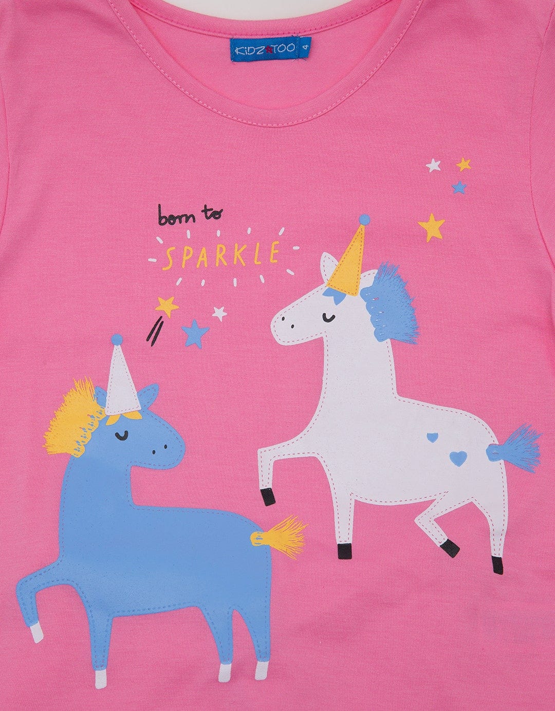 Kidz Too Top Bottom Set Piyama Unicorn