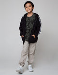 Nevada Jacket High Collar Stripe