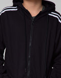 Nevada Jacket High Collar Stripe