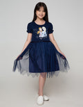 Disney Frozen Magical Season Short Sleeve Midi Dress