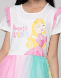 Disney Tulle Rainbow Prince Short Sleeve Midi Dress