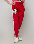 Disney  Red Rules Jogger Minnie